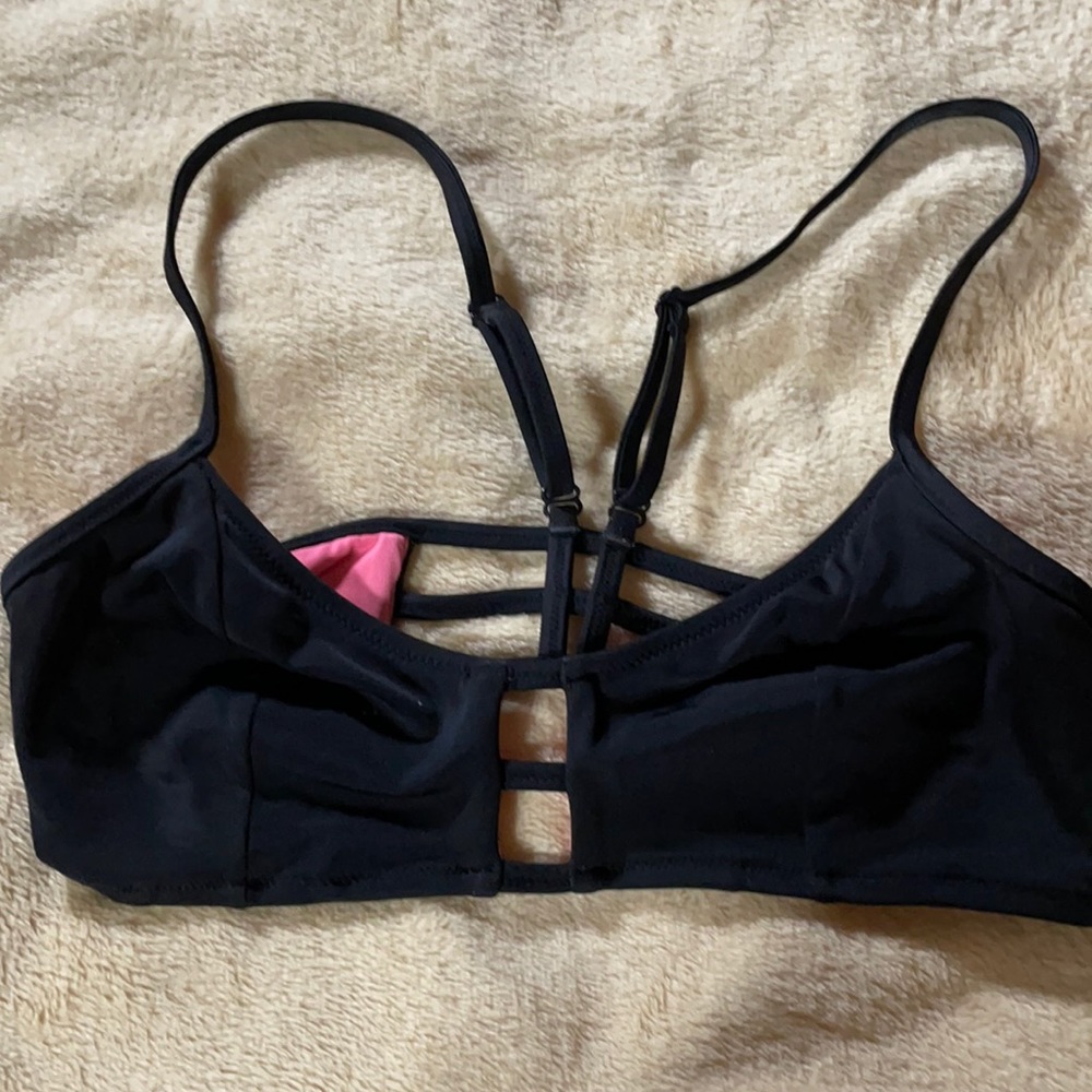 “Pink” swim top